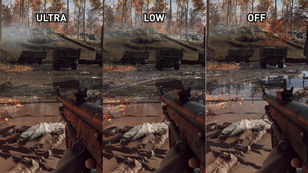 Ray Tracing primjer u igri Battlefield V
