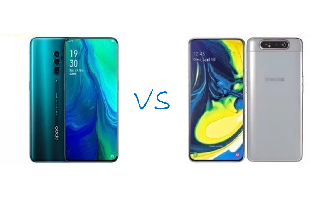 Oppo Reno 10x zoom vs Samsung Galaxy A80