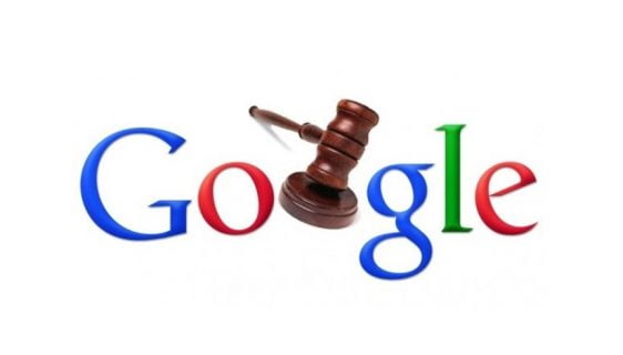 Google, sud, kazna, sudijski čekić (ilustracija)