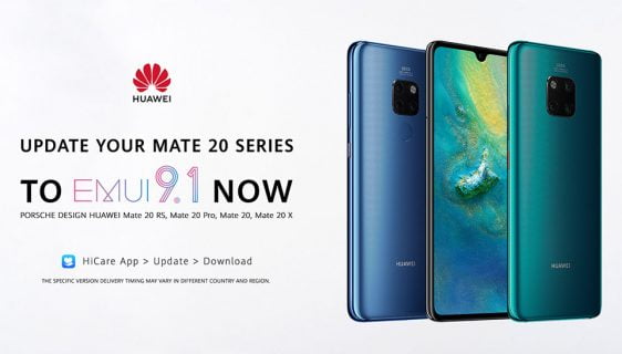 Huawei Mate 20 serija dobila nadogradnju na EMUI 9.1