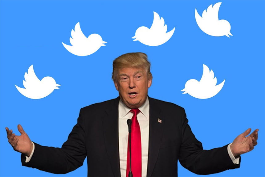 Twitter uvodi nova pravila za političare, Donald Tramp ilustracija