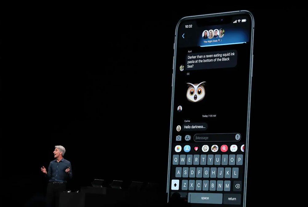 iOS 13 najavljen sa Dark Mode