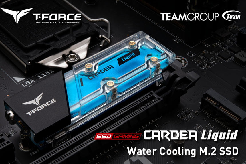 Cardea Likuid - prvi SSD disk s vodenim hlađenjem