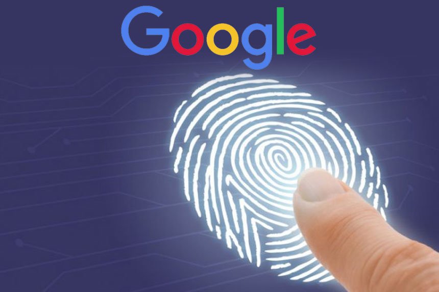 Google logovanje pomoću otiska prsta, passkey, pristupni ključ