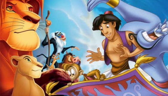 The Lion King i Aladdin. remastered (ilustracija / Disney)