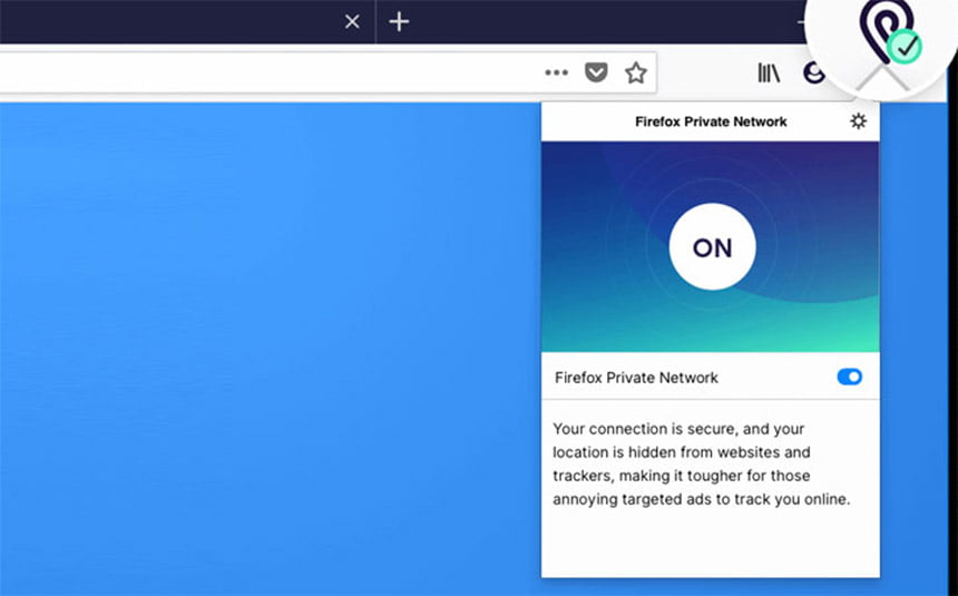 Firefox Private Netvork
