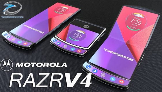 Motorola Razr pametni telefon na preklop