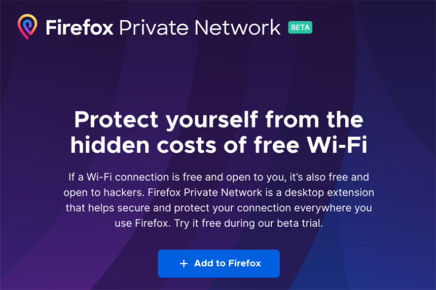 Mozilla VPN - Firefox Private Netvork