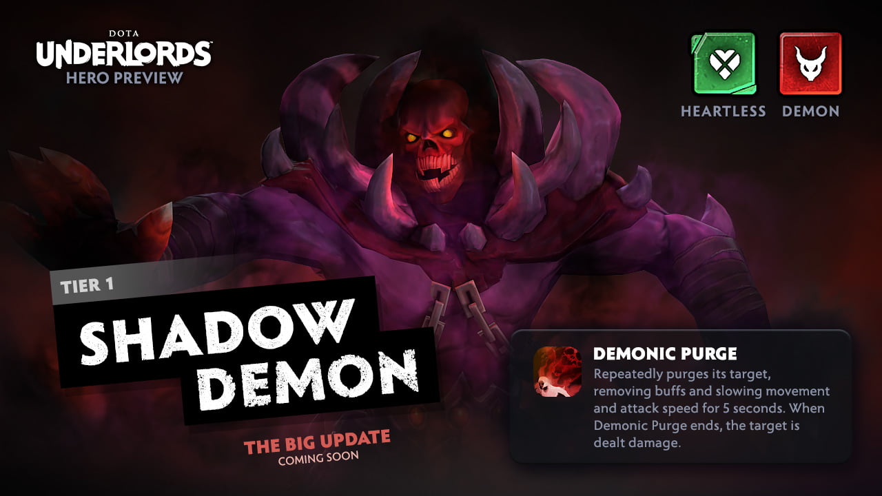 Dota Underlords heroj - Shadow-Demon (Foto: Valve)