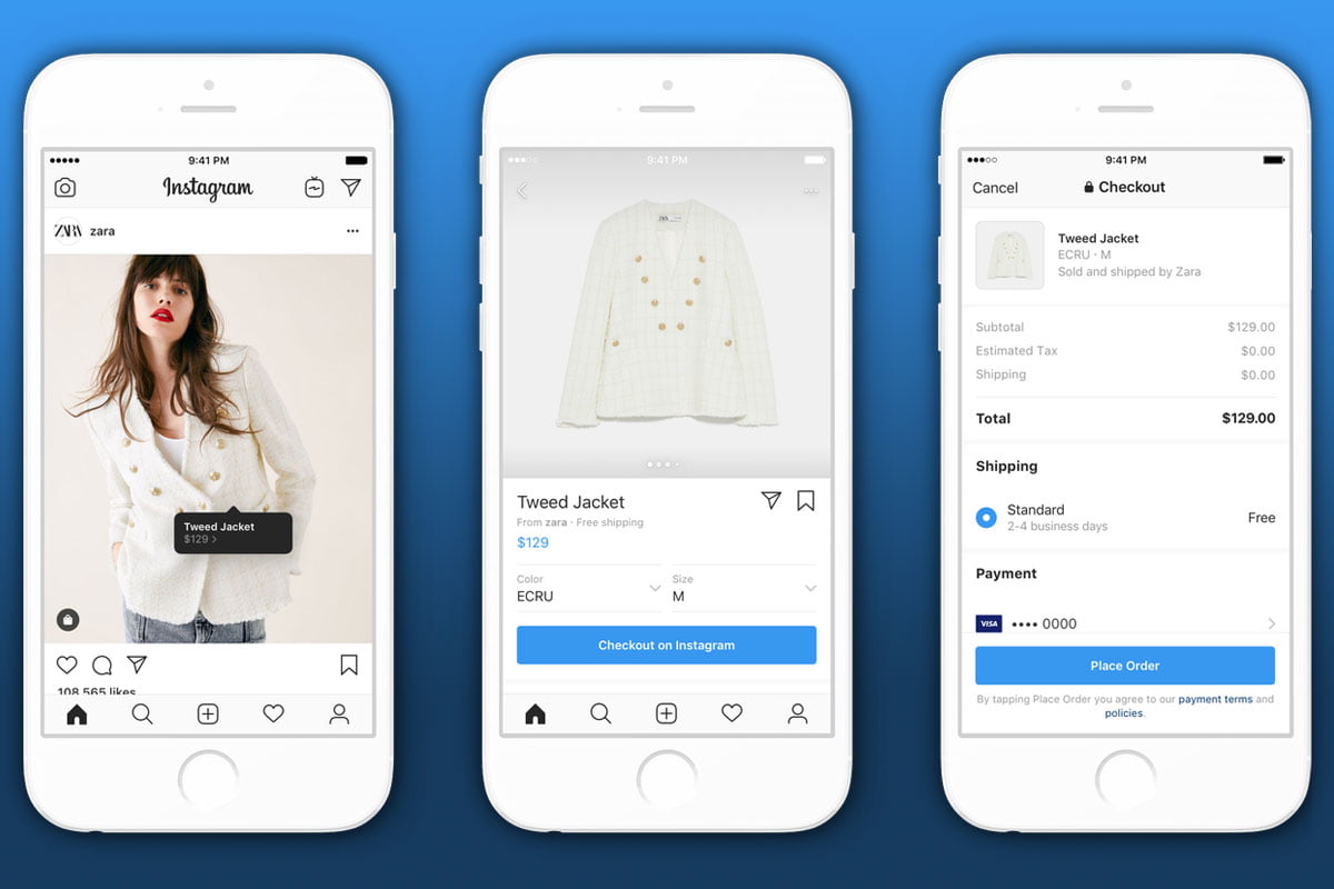 Instagram Checkout – Aplikacija u kojoj možete da probate proizvod prije kupovine
