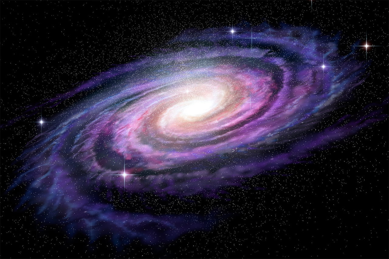 Spiralna galaksija planetarni sistem