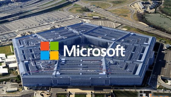 Ugovor Microsoft Pentagon (IT mixer / ilustracija)