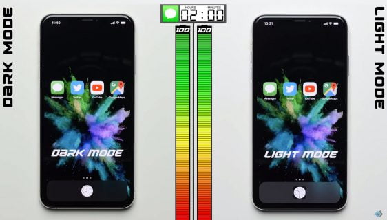 Dark mode štedi i do 30% baterije telefonima sa OLED ekranima