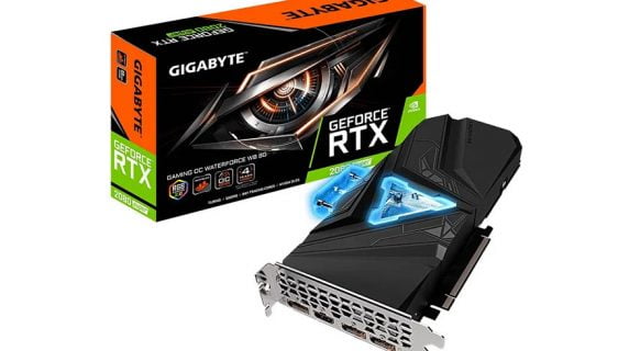 Gigabyte predstavio novu grafičku karticu - GeForce RTX 2080 Super Gaming OC Waterforce WB 8G