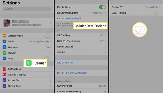 Kako ugasiti prenos podataka u roamingu na iPhone