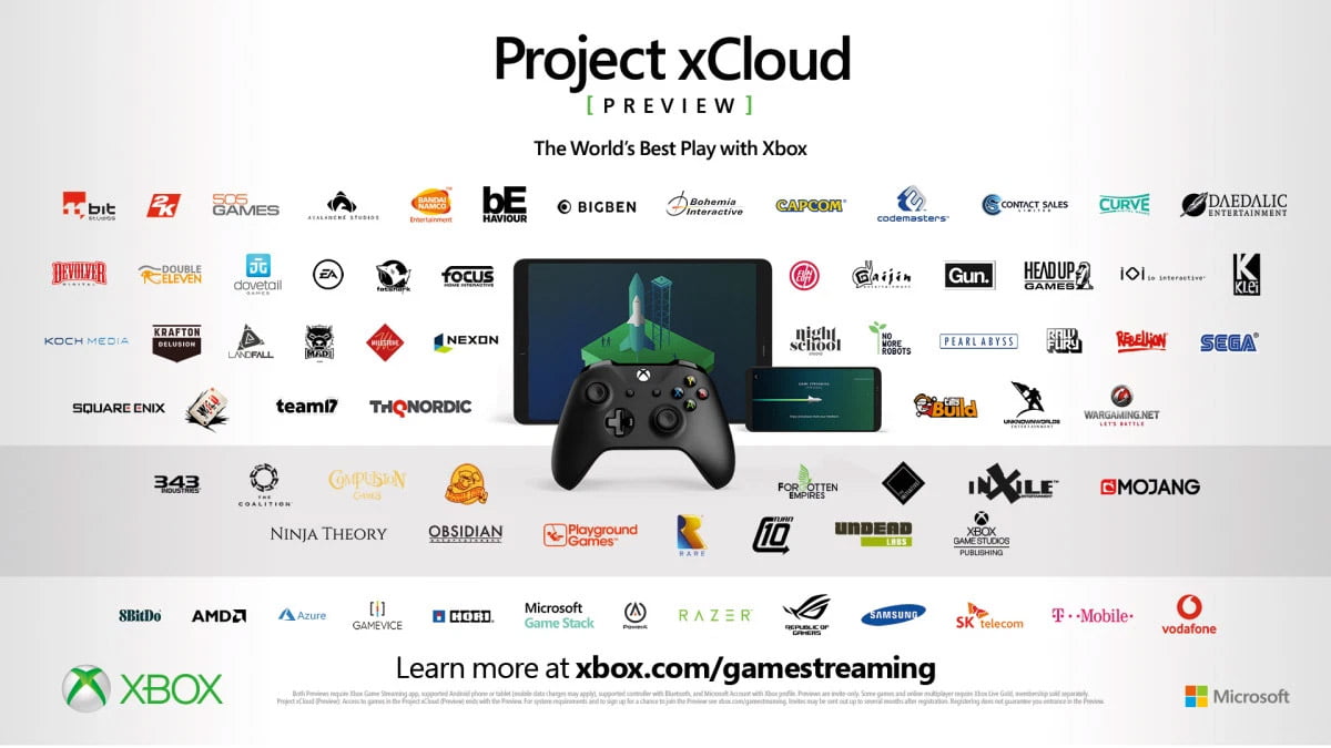 Microsoft Xbox xCloud project Cloud igranje u oblaku