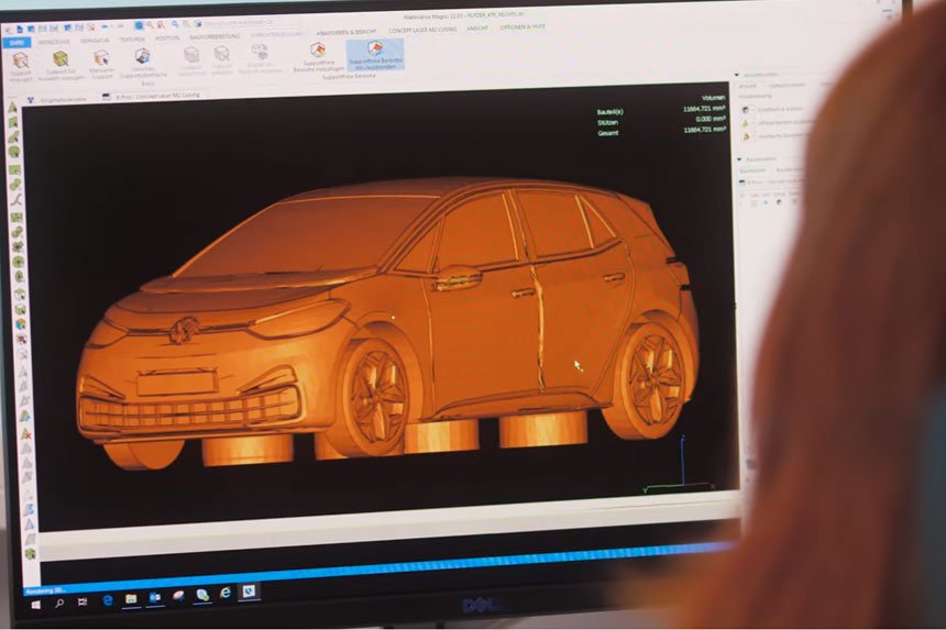 HP-ov 3D print će pokretati Volkswagen vozila