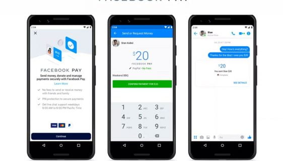 Novac bez naknade odsad možete da šaljete preko usluge Facebook Pay