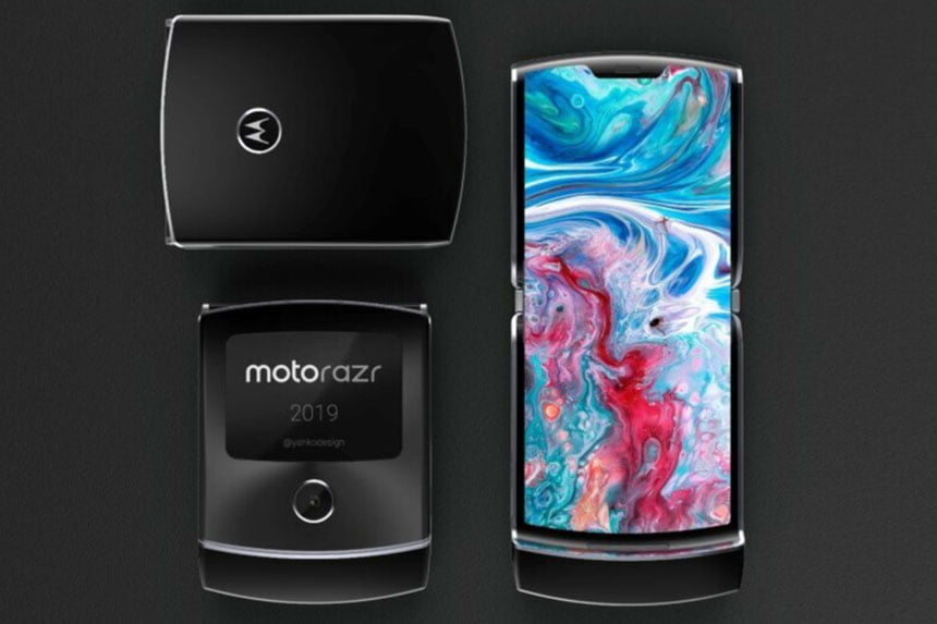 Motorola predstavila preklopni pametni telefon RAZR 2019