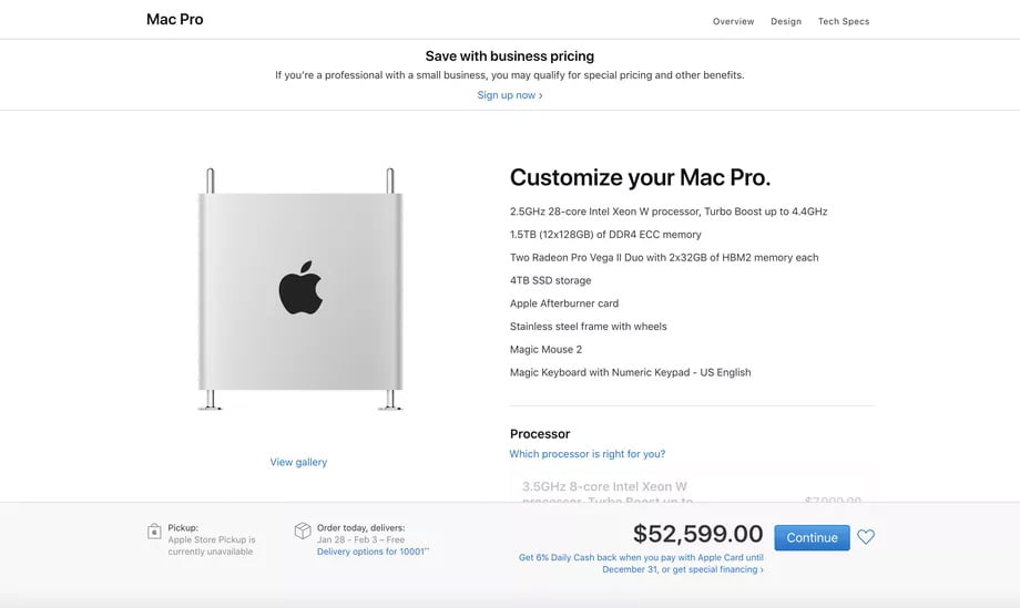 Najskuplji Apple Mac Pro računar na svijetu