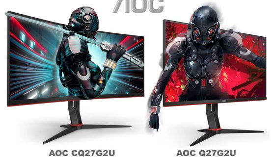 AOC predstavio dva 27” G2 monitora - Q27G2U i CQ27G2U