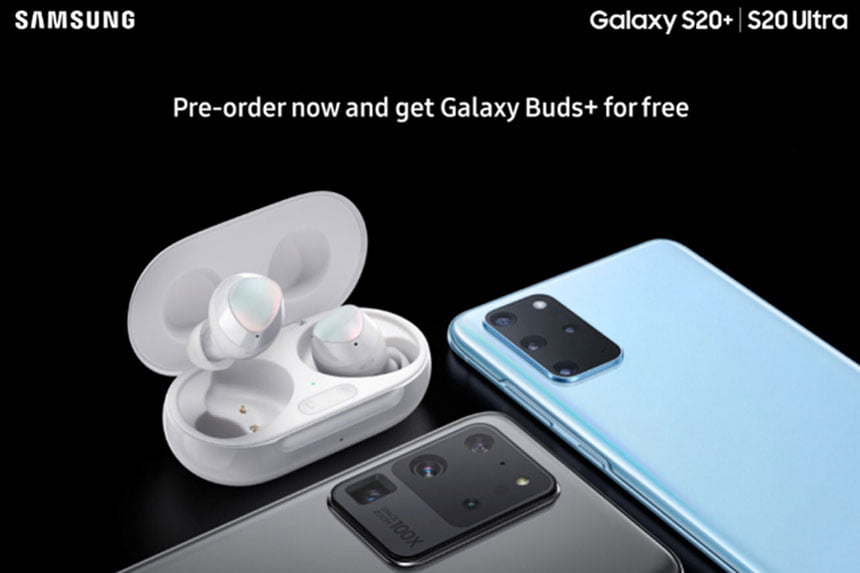 Besplatne slušalice Galaxy Buds+ za one koji ranije naruče Galaxy S20+ i S20 Ultra