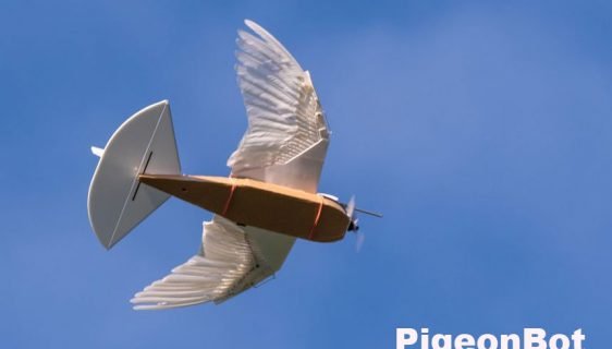 PigeonBot - Robot-ptica sa pravim perjem koja leti