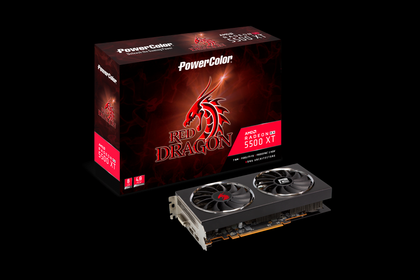 Red Dragon Radeon RX 5500 XT grafička kartica s 8 GB video memorije