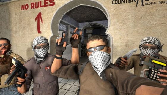 Counter-Strike: Global Offensive (CS:GO) selfie