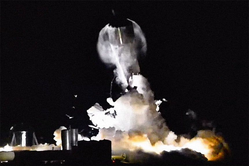 Prototip SpaceX Starship rakete implodirao na testu