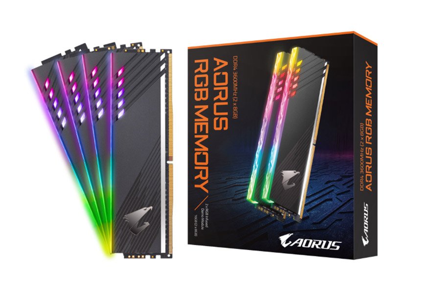 Gigabyte Aorus 3600MHz DDR4 RAM