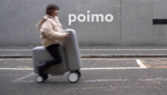 Poimo - električni skuter na naduvavanje