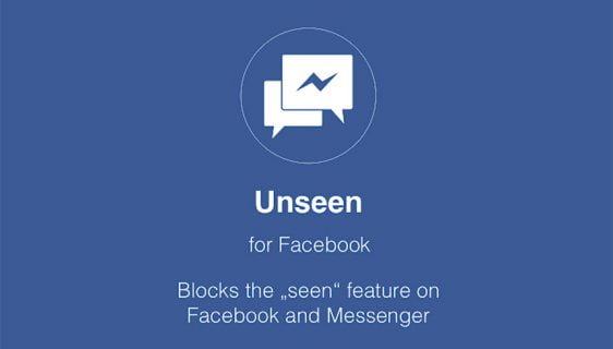 Kako sakriti "seen" na Messenger-u - Unseen for Facebook