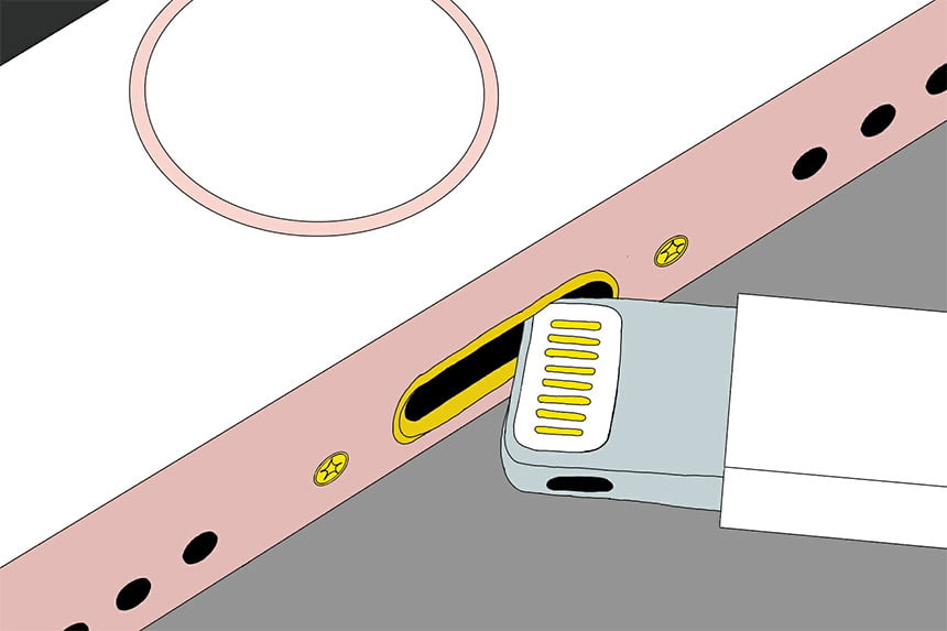 iPhone Lighting Port (Foto: Wikimedia Commons)