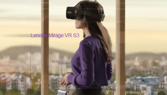 Lenovo Mirage VR S3 - kombinacija slušalica i naočara za kompanije