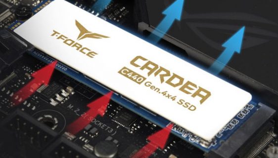 T-FORCE CARDEA Ceramic C440 - gejmerski SSD s keramičkim hladnjakom