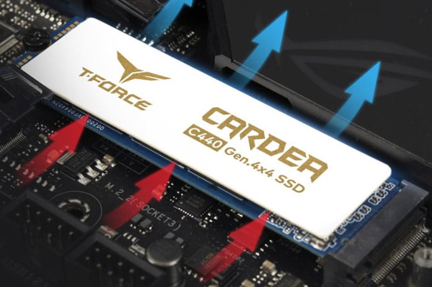 T-FORCE CARDEA Ceramic C440 - gejmerski SSD s keramičkim hladnjakom