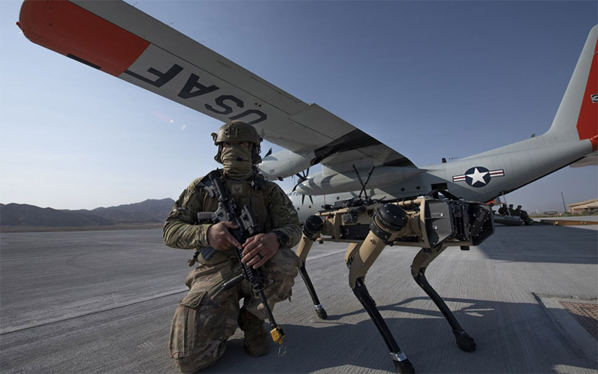 Psi roboti u američkim vojnim bazama