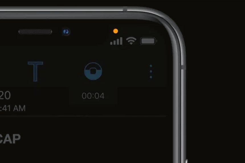 Sa iOS 14, Apple uvodi indikator snimanja kamere i mikrofona