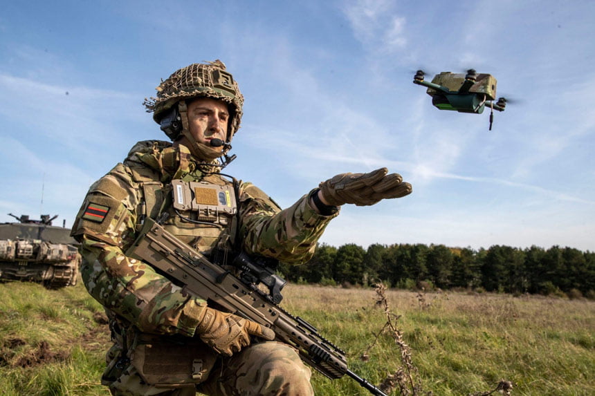 Britanska vojska predstavila "buba" dronove koji izdrže vjetar od 64 km/sat