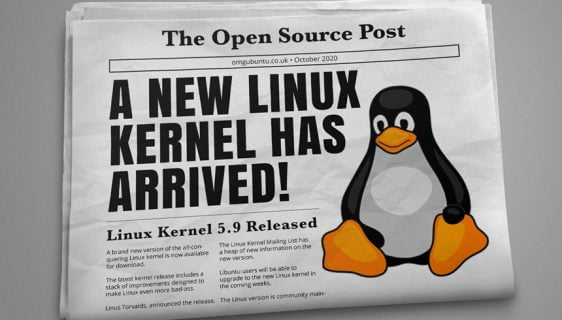 Linux kernel 5.9