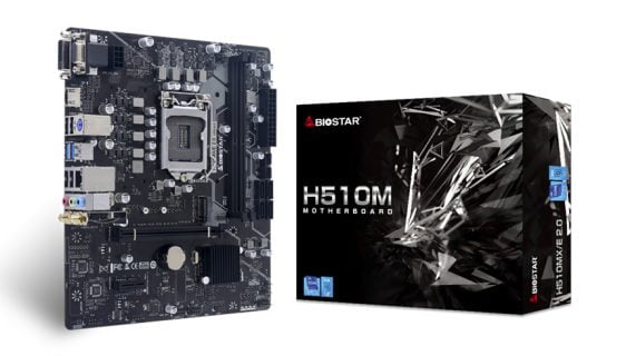 Biostar objavio dvije matične ploče MicroATX zasnovane na Intel H510 čipsetu