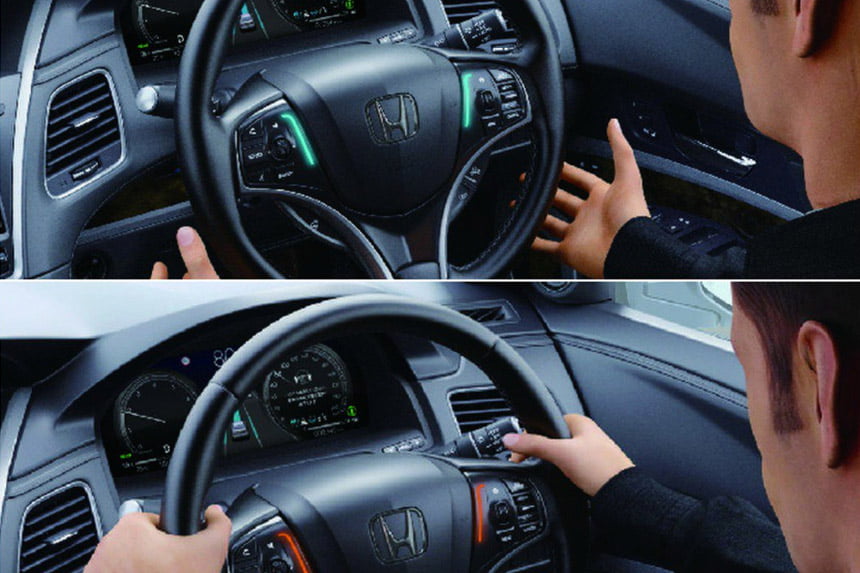 Sensing Elite sistem sam upravlja Honda Legend Hybrid EX modelom