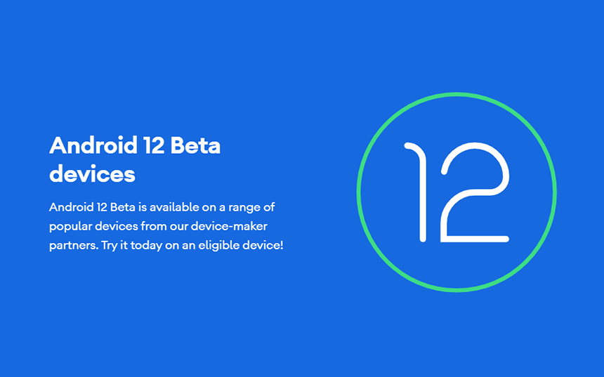 Android 12 beta