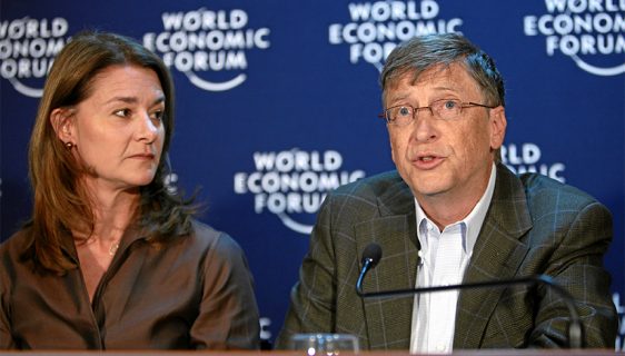 Bill i Melinda Gates (Foto: Wikimedia / Remy Steinegger )