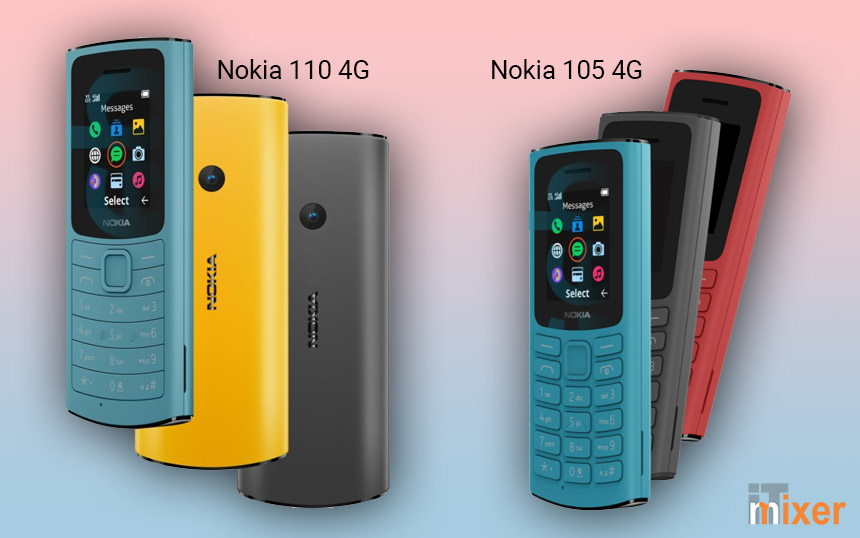 Nokia 110 4G i Nokia 105 4G