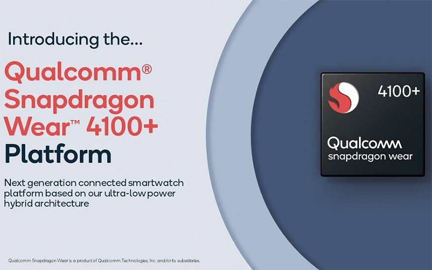 Qualcomm predstavio Snapdragon Wear 4100 SOC platformu za pametne satove