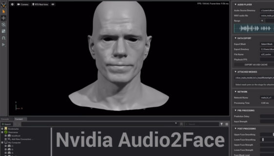 Nvidia Audio2Face alat pravi animacije lica samo na osnovu zvuka