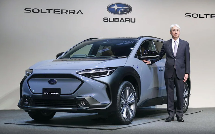 SUV Solterra - prvi Subaru električni automobil