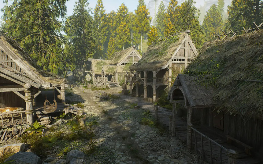 Skyrim rekreiran u Unreal Engine 5 (Foto: screenshot / Kristijan Gom)